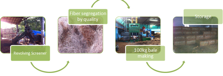 coconut fiber coconut fiber